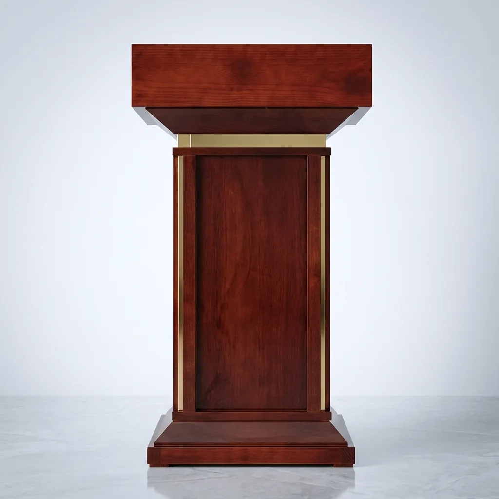 Floor Standing Wooden Podium — PSS-1025 (image 10)
