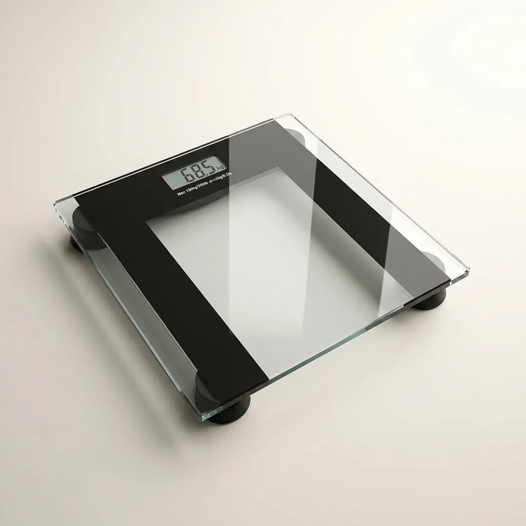 Tempered Glass Digital Bathroom Scale with 180kg Capacity [1025] — SCL-1025 (image 4)