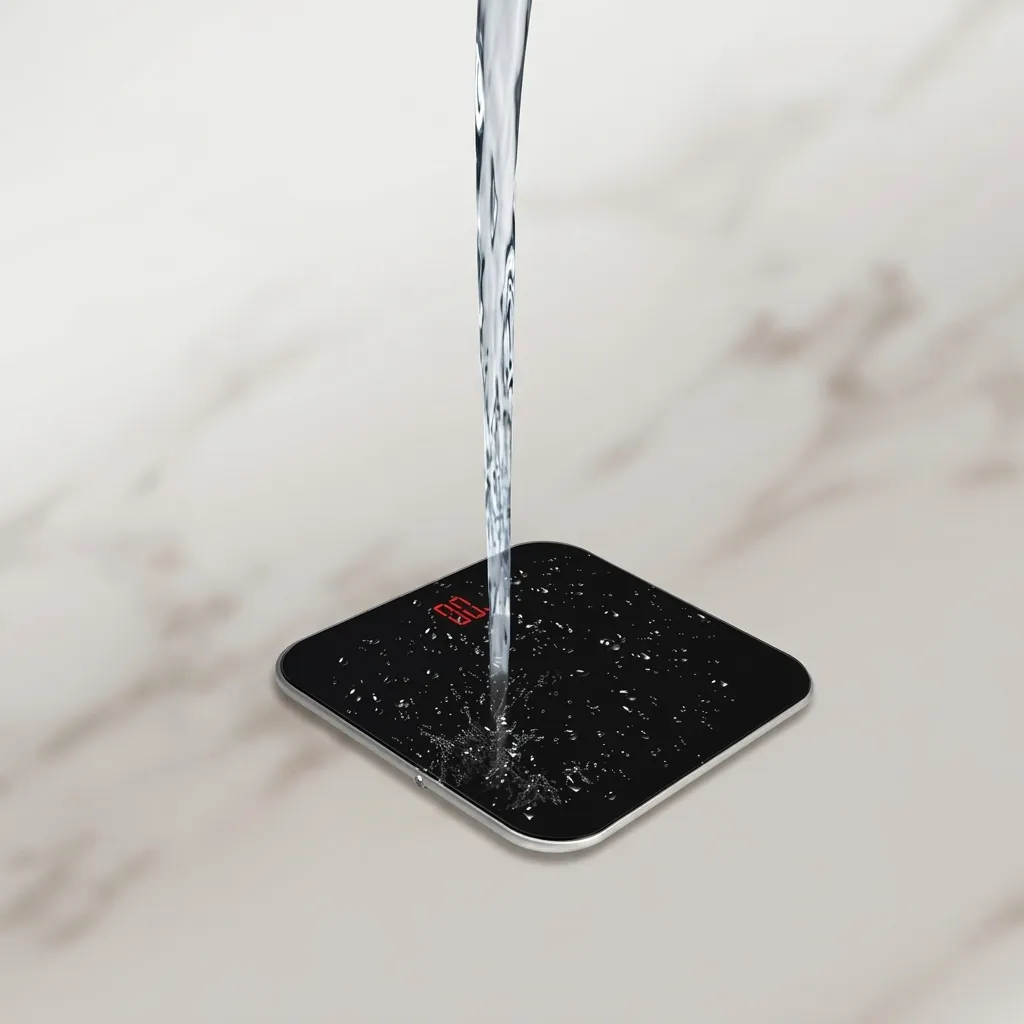 Hotel Digital Bathroom Scale Full Glass — SCL-1027 (image 2)