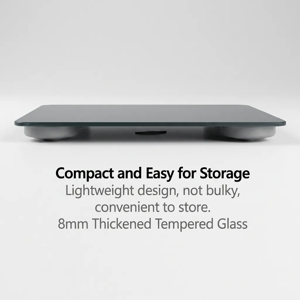 Tempered Glass Digital Bathroom Scale with 180kg Capacity [1029] — SCL-1029 (image 3)