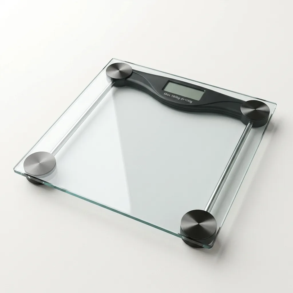 Tempered Glass Digital Bathroom Scale with 180kg Capacity [1030] — SCL-1030 (image 2)