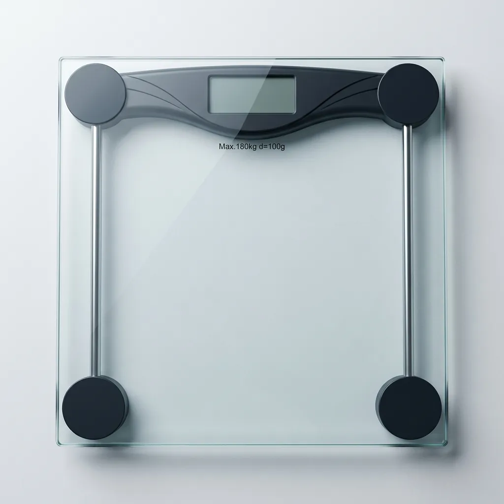 Tempered Glass Digital Bathroom Scale with 180kg Capacity [1030] — SCL-1030 (image 4)