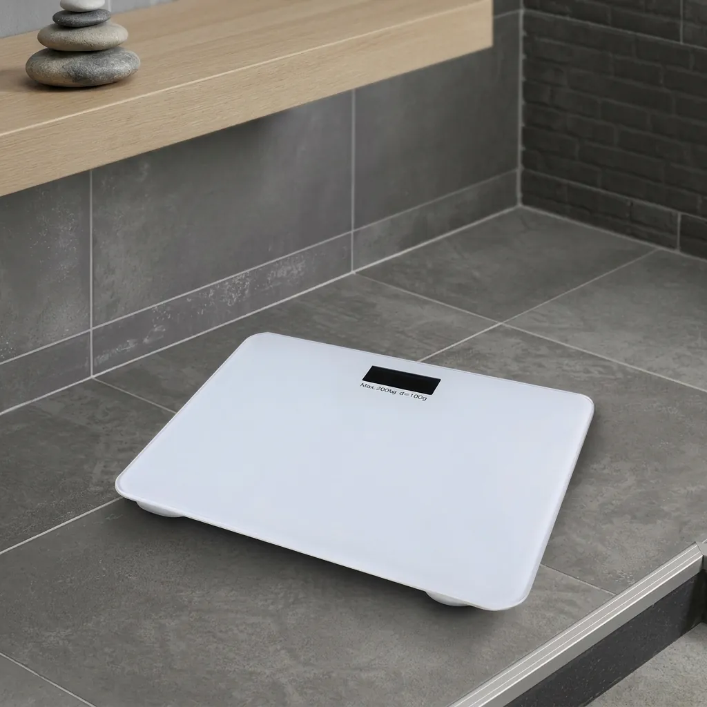 Tempered Glass Digital Bathroom Scale with 200kg Capacity — SCL-1031 (image 2)