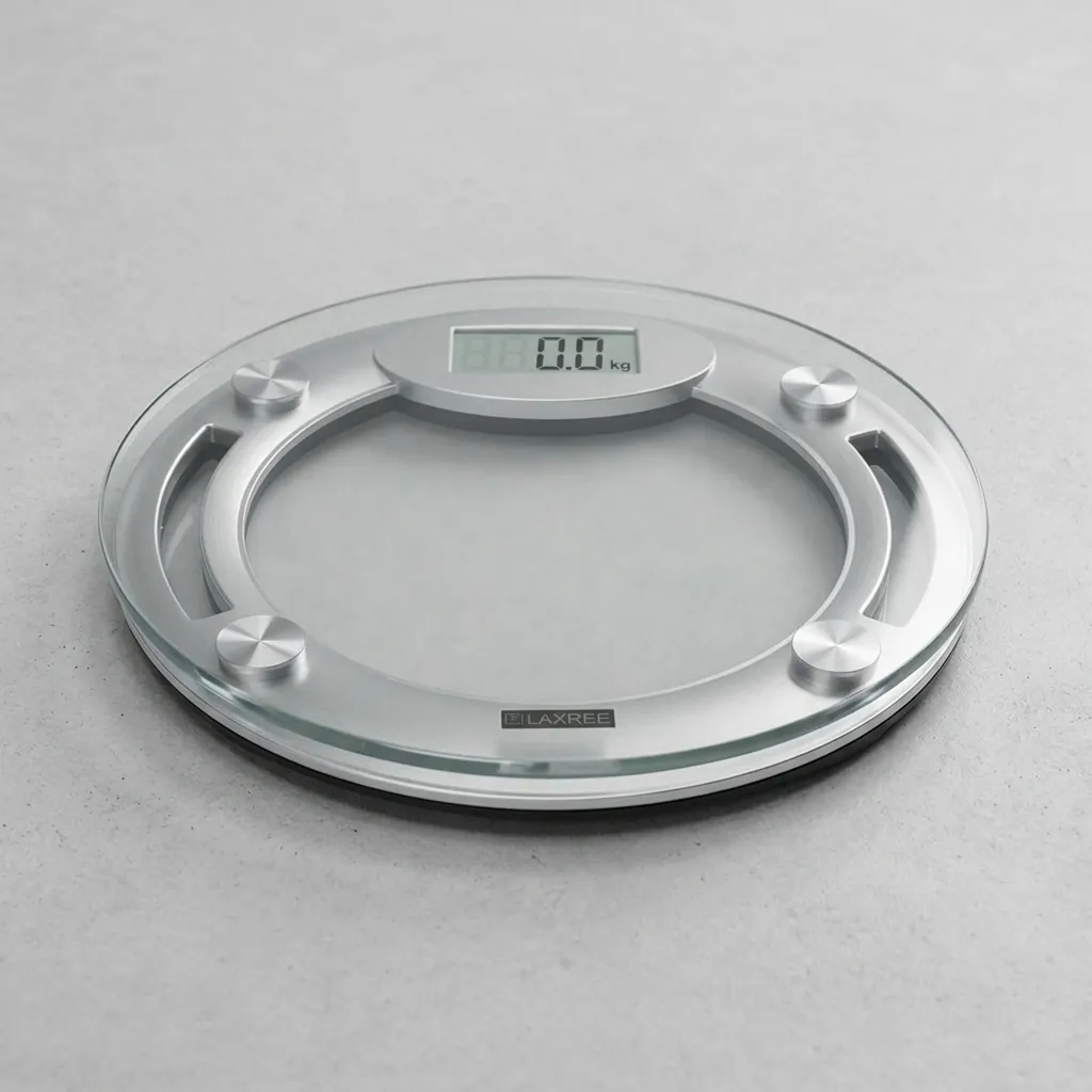 Tempered Glass Digital Bathroom Scale with 180kg Capacity [1033] — SCL-1033 (image 2)
