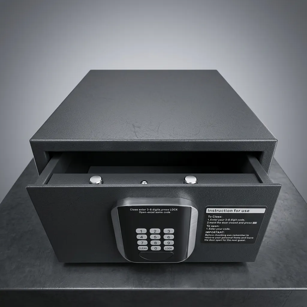 Heavy-Gauge Front-Opening Drawer-Type Safe with 18mm Steel Bolt — SFB-1027 (image 2)