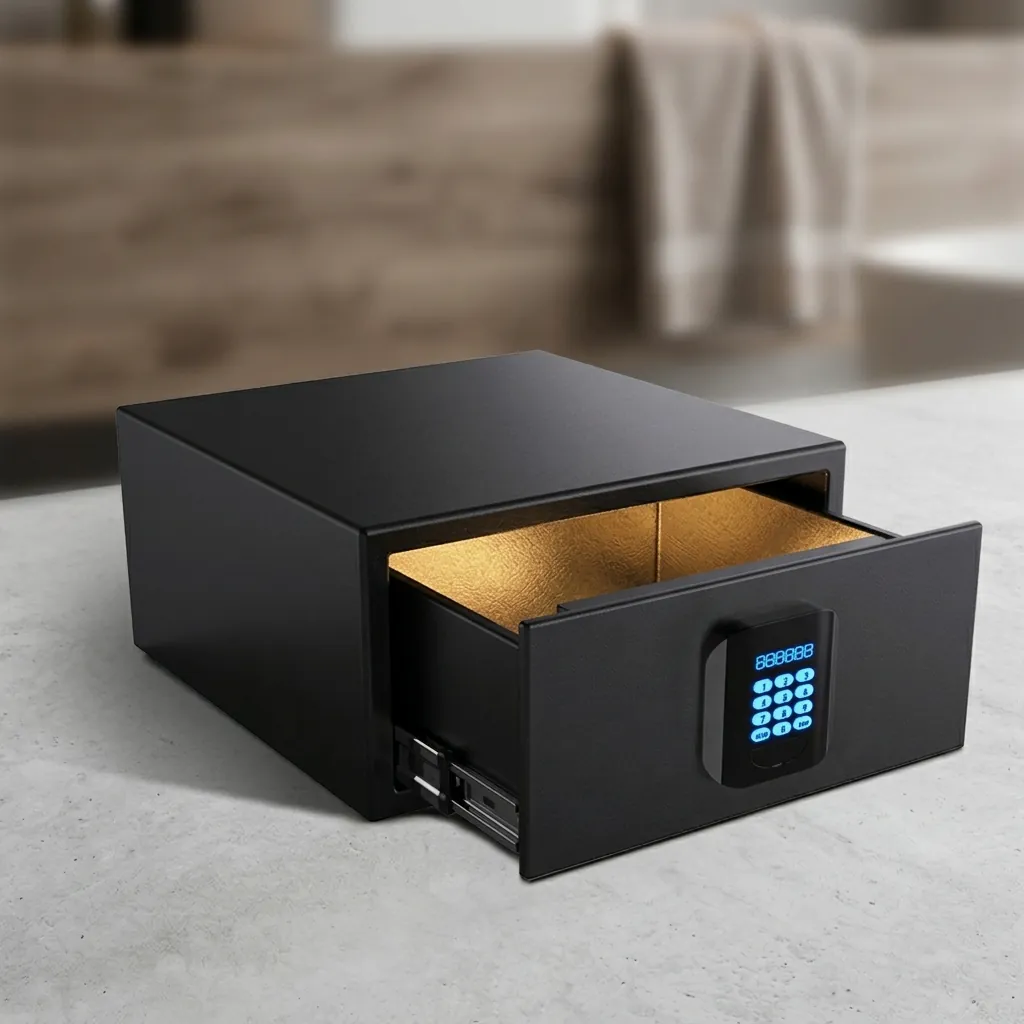 Heavy-Gauge Front-Opening Drawer-Type Safe with 18mm Steel Bolt — SFB-1027 (image 4)
