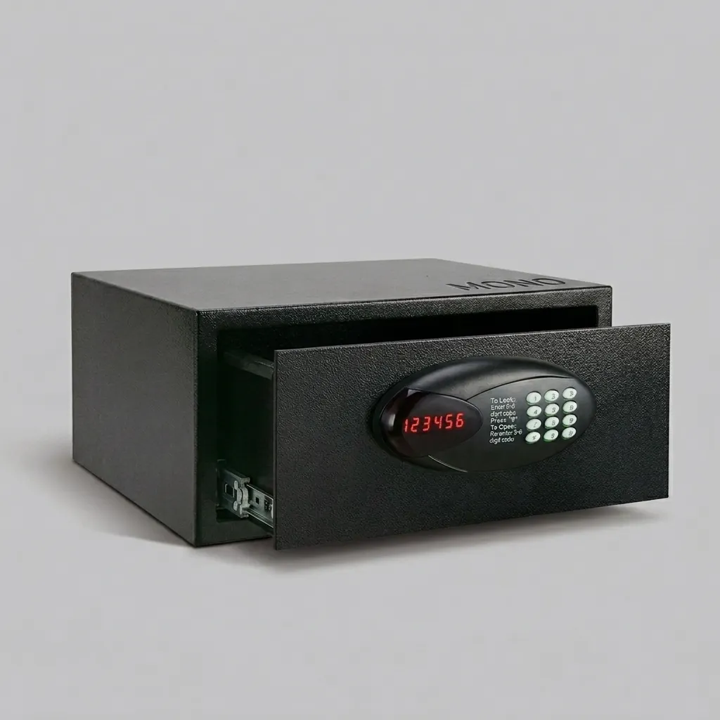 Heavy-Gauge Front-Opening Drawer-Type Safe with Orange-Peel Finish [1028] — SFB-1028 (image 1)