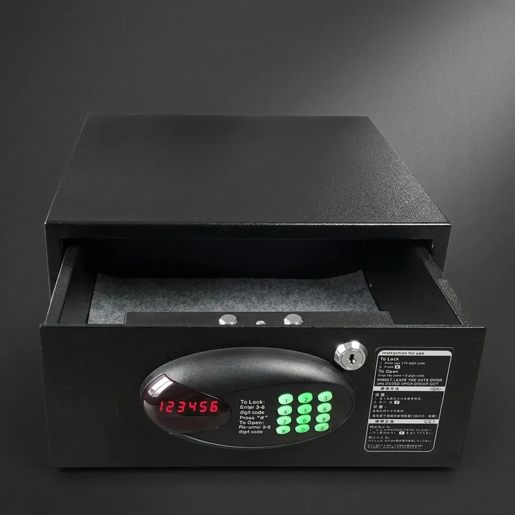 Heavy-Gauge Front-Opening Drawer-Type Safe with Orange-Peel Finish [1028] — SFB-1028 (image 5)