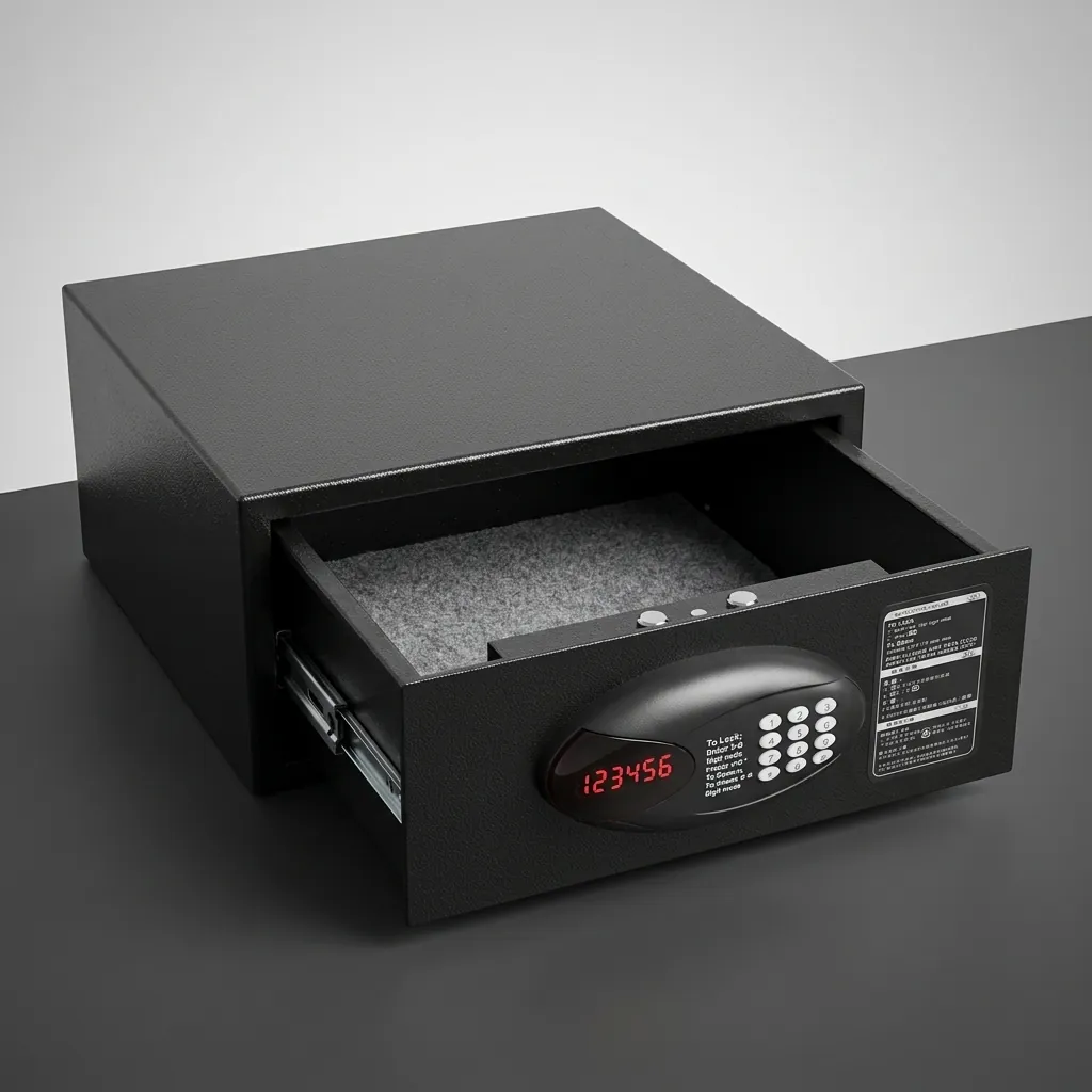 Heavy-Gauge Front-Opening Drawer-Type Safe with Orange-Peel Finish [1028] — SFB-1028 (image 6)