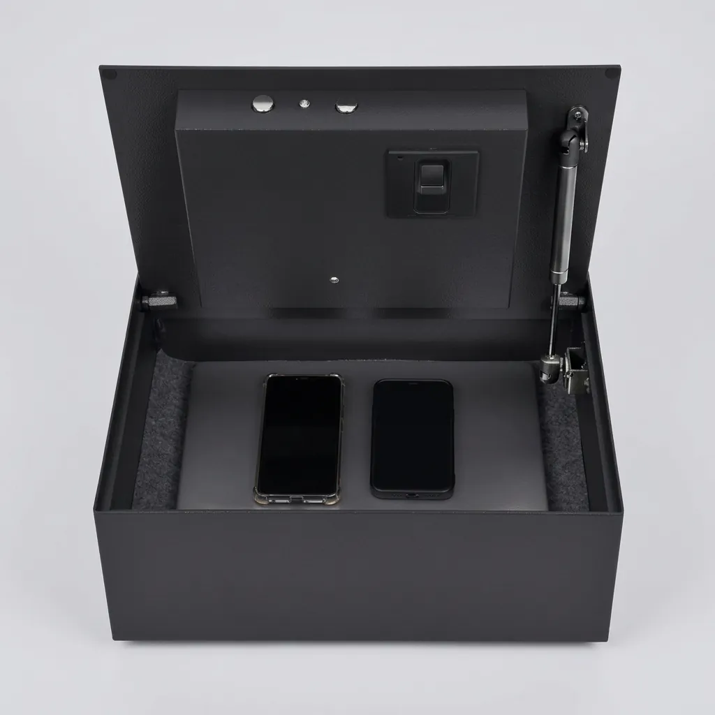 Heavy-Gauge Top-Opening Safe with Pneumatic Lid [1031] — SFB-1031 (image 2)