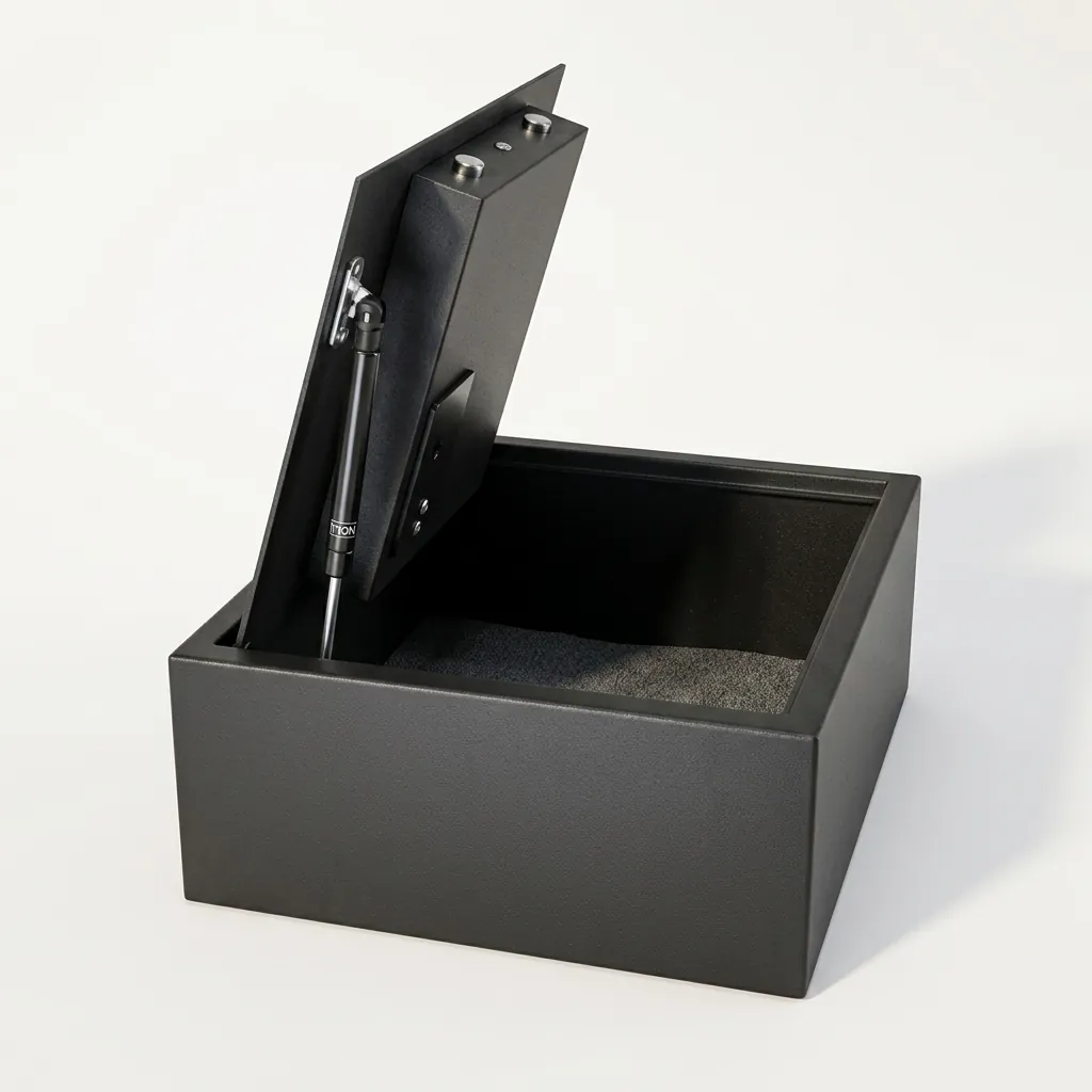 Heavy-Gauge Top-Opening Safe with Pneumatic Lid [1034] — SFB-1034 (image 4)