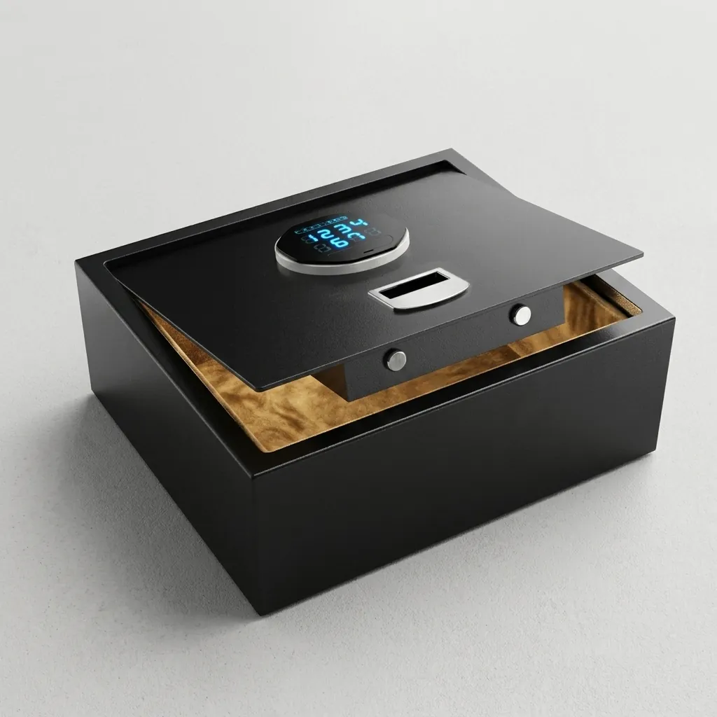 Heavy-Gauge Top-Opening Safe with Pneumatic Lid [1035] — SFB-1035 (image 5)