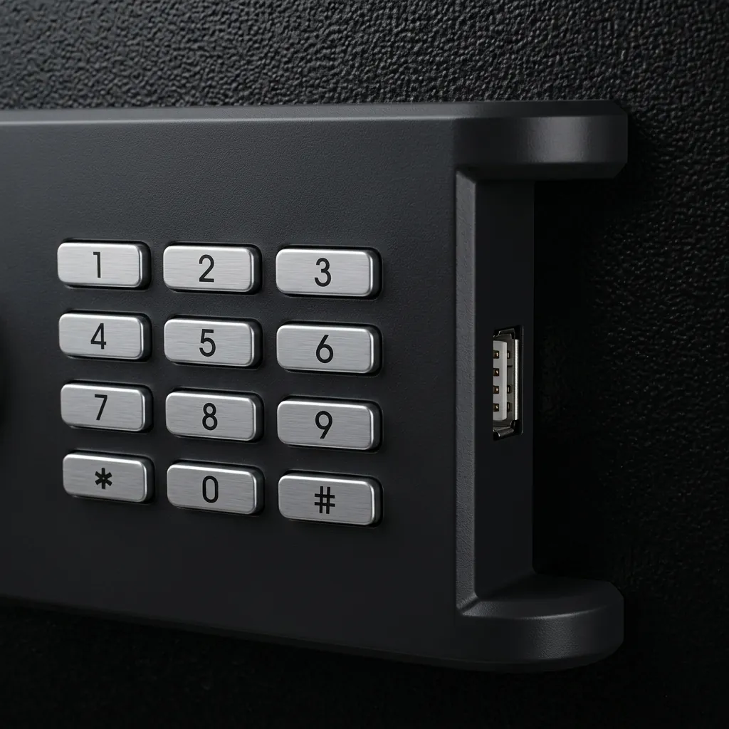 Heavy-Gauge Side-Opening Safe with Sand-Texture Finish [1051] — SFB-1051 (image 2)