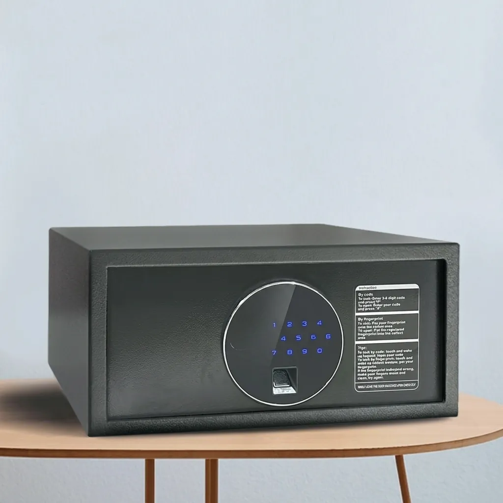 Wall-Mounted Fingerprint Safe Box — SFB-1062 (image 4)