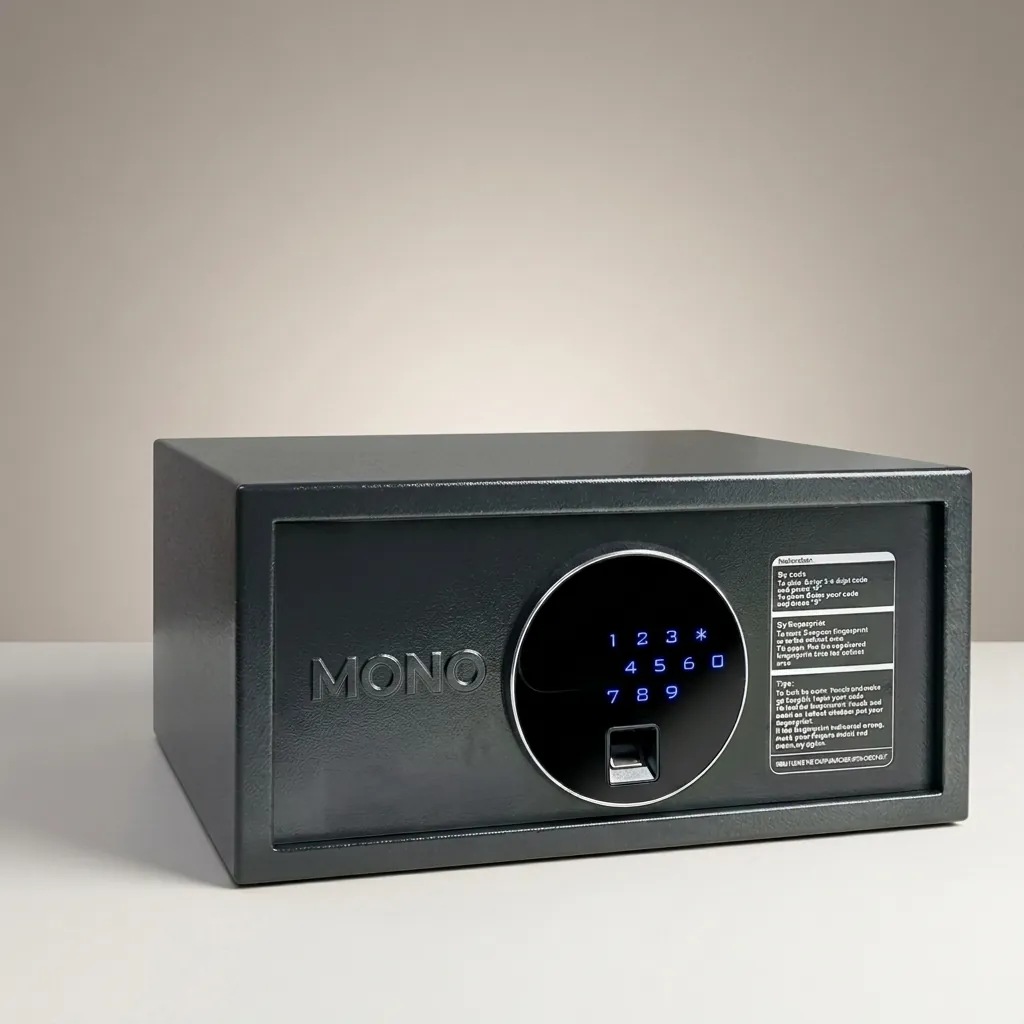 Wall-Mounted Fingerprint Safe Box — SFB-1062 (image 1)