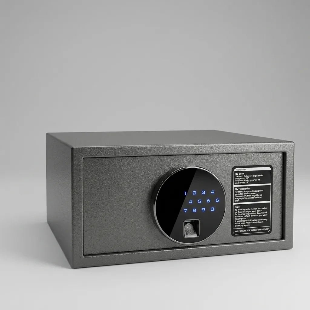 Wall-Mounted Fingerprint Safe Box — SFB-1062 (image 5)