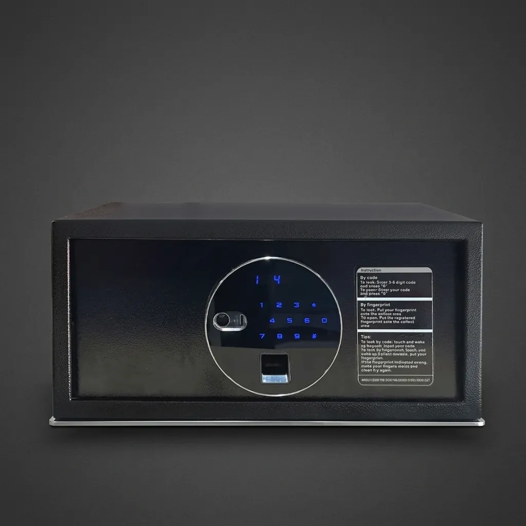 Wall-Mounted Fingerprint Safe Box — SFB-1062 (image 7)