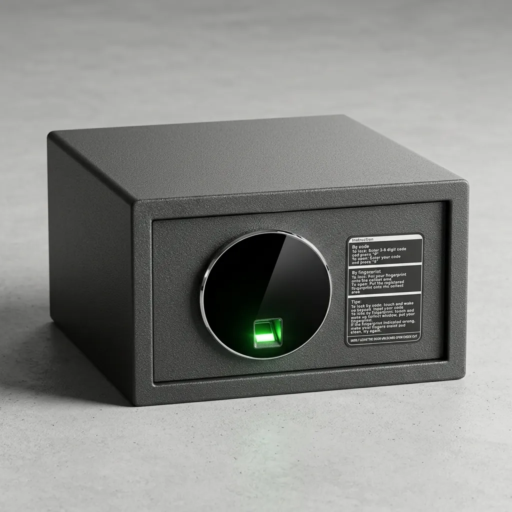 Wall-Mounted Fingerprint Safe Box — SFB-1062 (image 8)