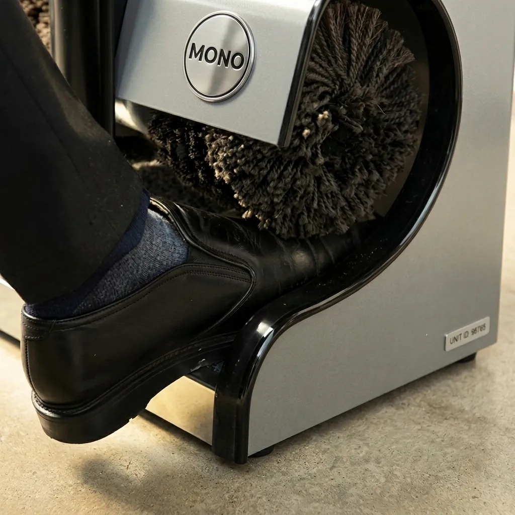 Auto-Sensing Shoe Cleaning - Polishing Machine — SHC-1024