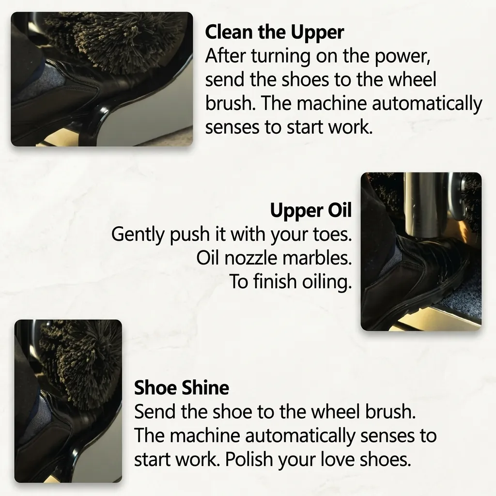 Auto-Sensing Shoe Cleaning - Polishing Machine — SHC-1024 (image 8)