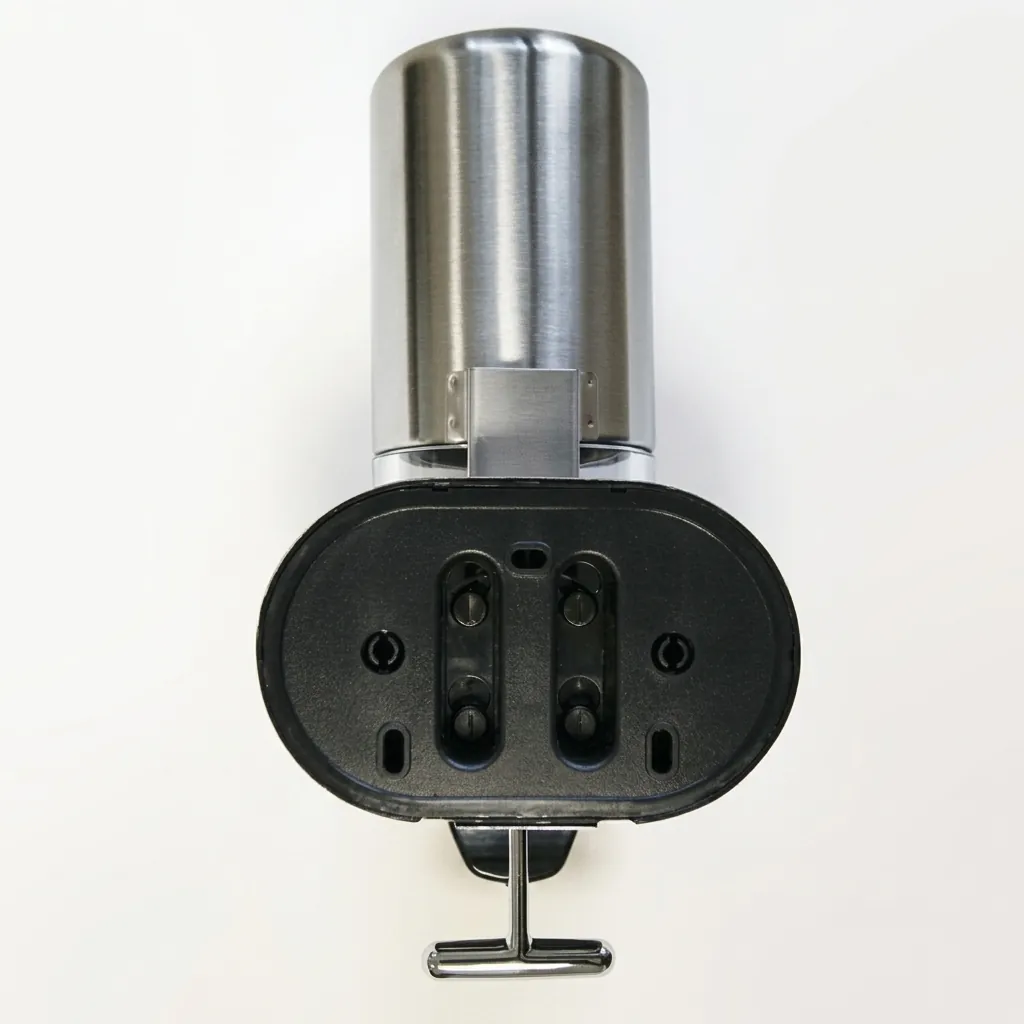 Wall Mounted Single Soap Dispenser Pull Type Stainless Steel — SPD-1024 (image 4)