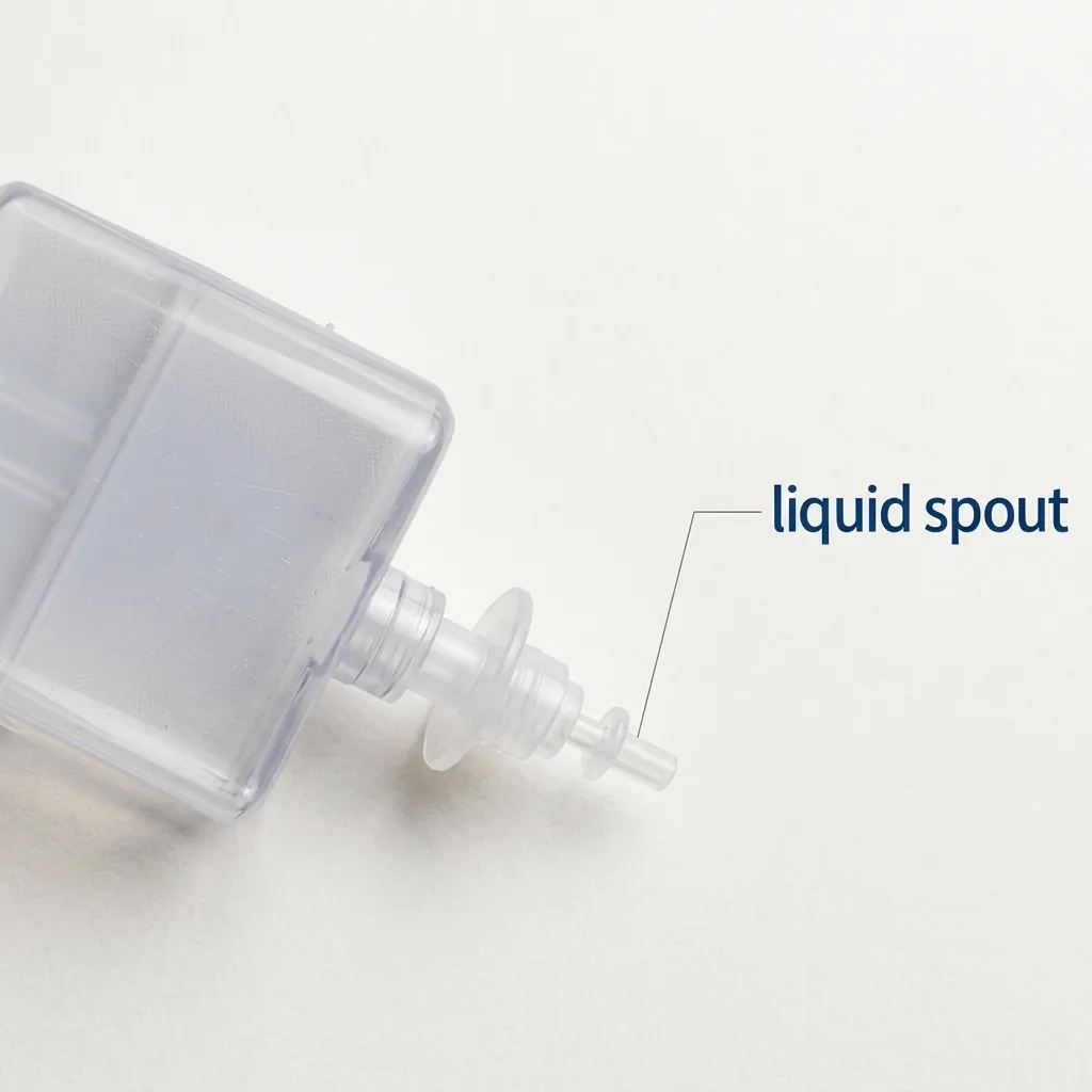 Manual Hand Sanitizer Dispenser — SPD-1030 — A manual hand sanitiser dispenser in ABS with a 1000ml reservoir and a simple push pump for gel at a 1.0ml output. Wall or counter friendly, it suits washrooms and entrances. Measures 135x100x260mm, finished in white. (image 5)