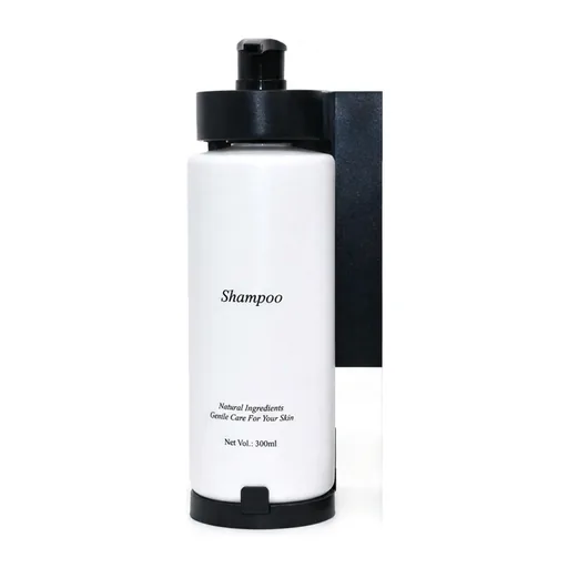 Stainless Steel Tall Bracket Single Soap Dispenser 300ml in White — SPD-1063