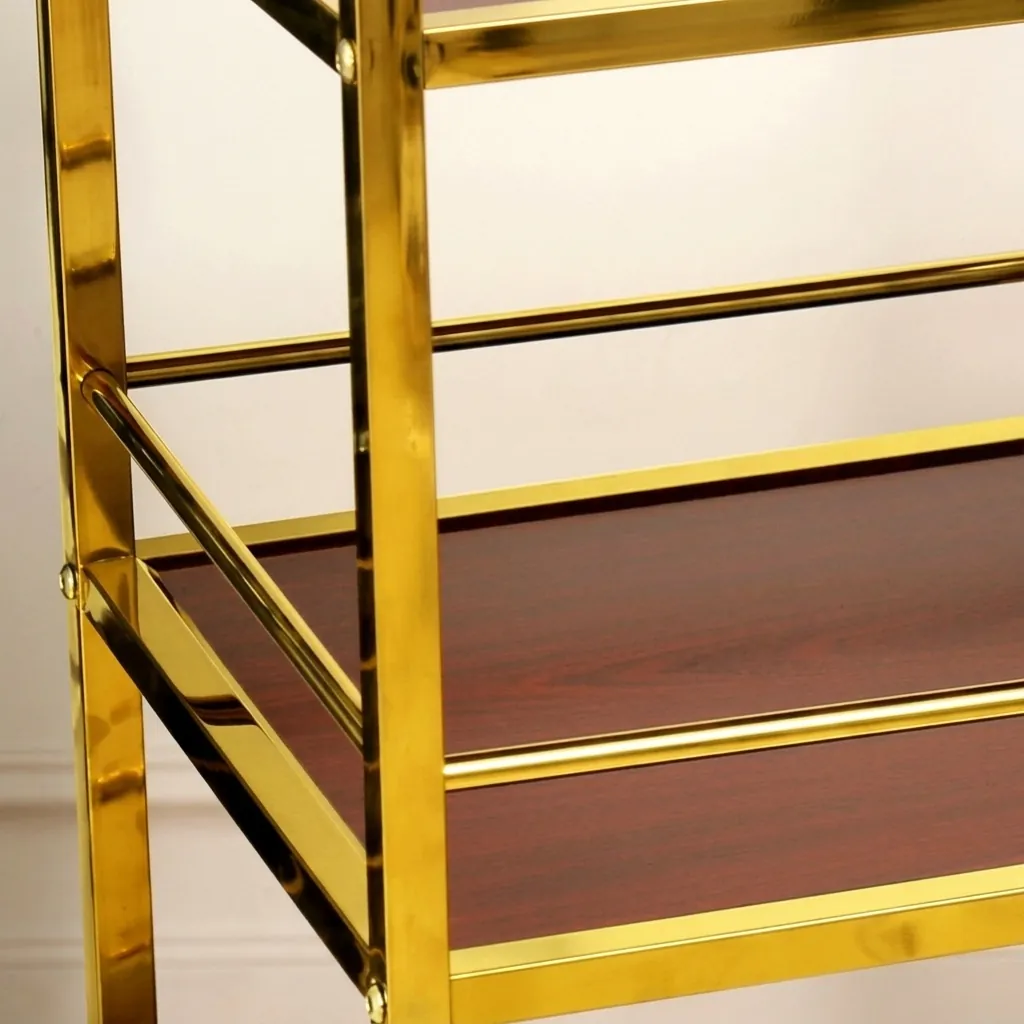 Stainless Steel 3-Tier Service Trolley [1026] — SVT-1026 (image 4)