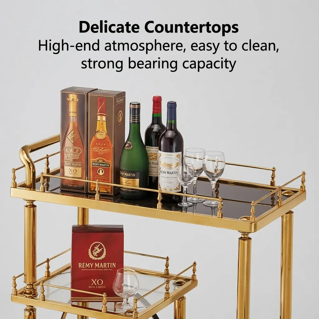 Stainless Steel 3-Tier Service Trolley [1027] — SVT-1027 (image 5)