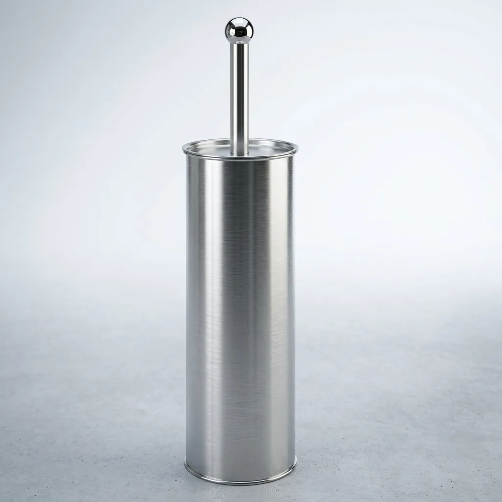 Toilet Brush Holder - Stainless Steel — TBR-1027 (image 2)