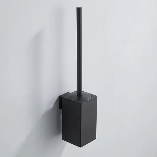 Square Stainless Steel Wall Mount Toilet Brush Holder [1028] — TBR-1028