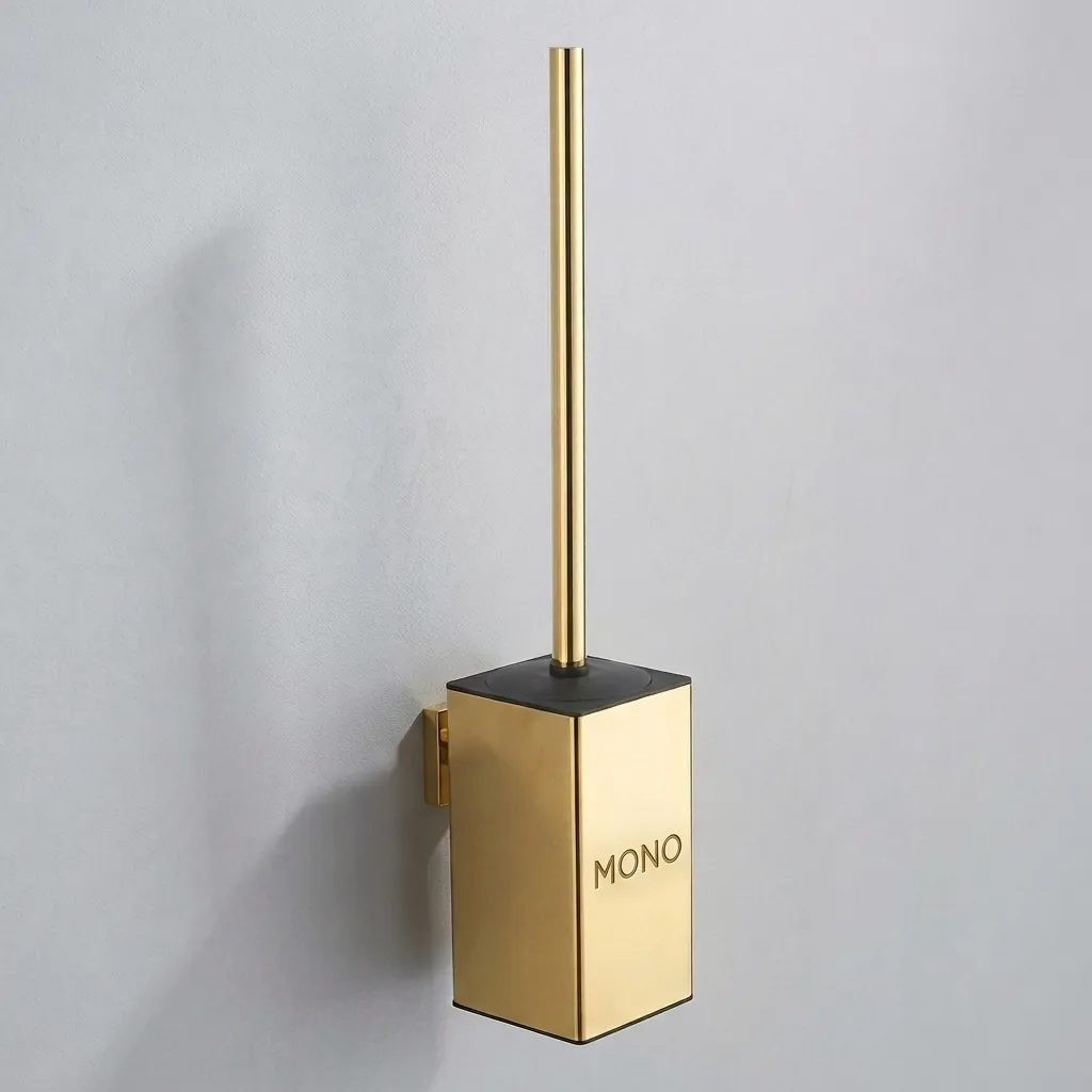 Square Stainless Steel Wall Mount Toilet Brush Holder [1030] — TBR-1030 (image 1)