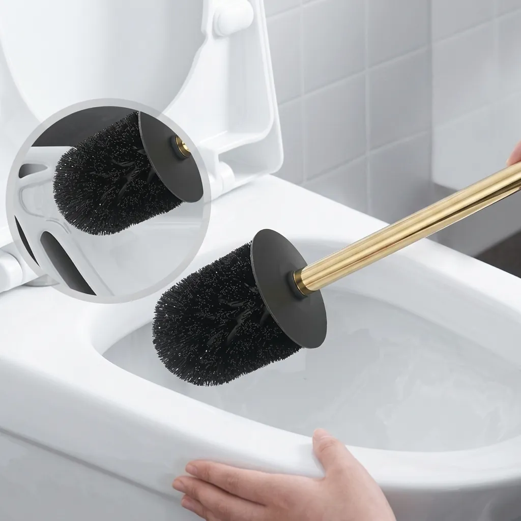 Square Stainless Steel Wall Mount Toilet Brush Holder [1030] — TBR-1030 (image 6)