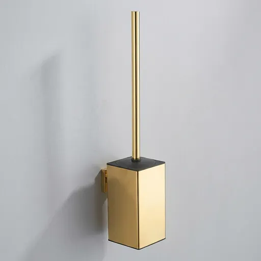Square Stainless Steel Wall Mount Toilet Brush Holder [1030] — TBR-1030