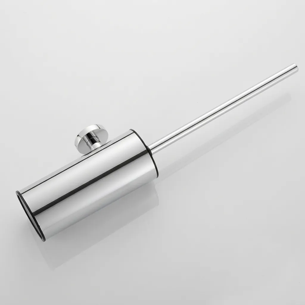 Round Stainless Steel Wall Mount Toilet Brush Holder 190mm [1032] — TBR-1032 (image 7)