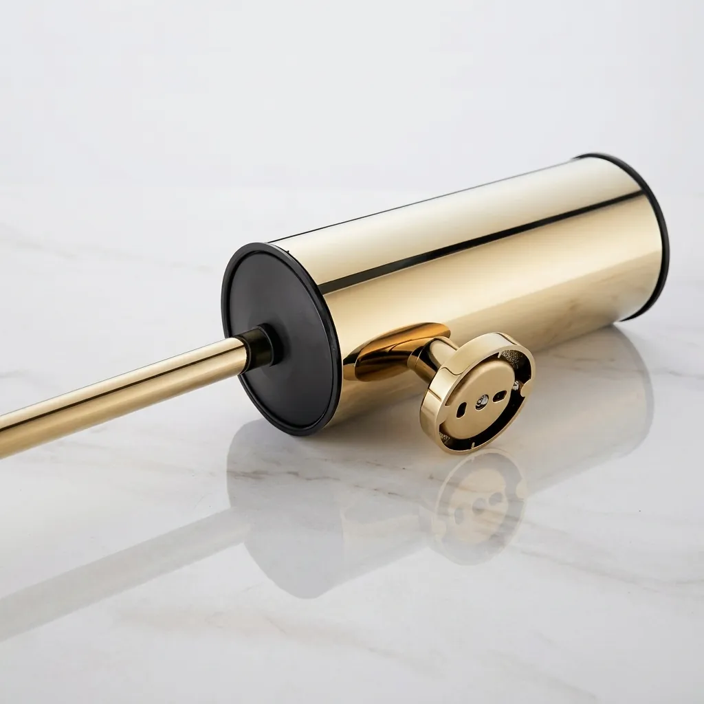 Round Stainless Steel Wall Mount Toilet Brush Holder 190mm [1033] — TBR-1033 (image 11)