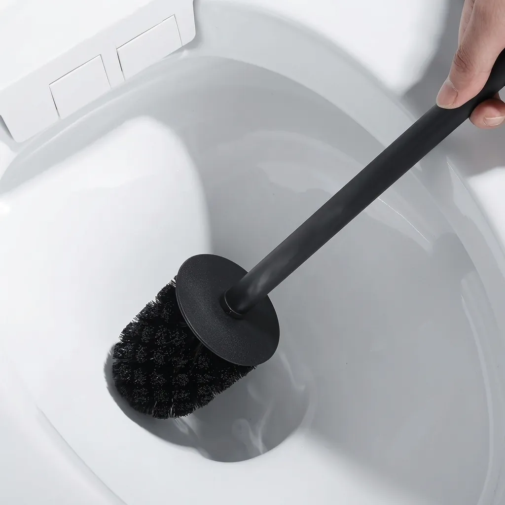Round Stainless Steel Wall Mount Toilet Brush Holder 130mm [1034] — TBR-1034 (image 8)