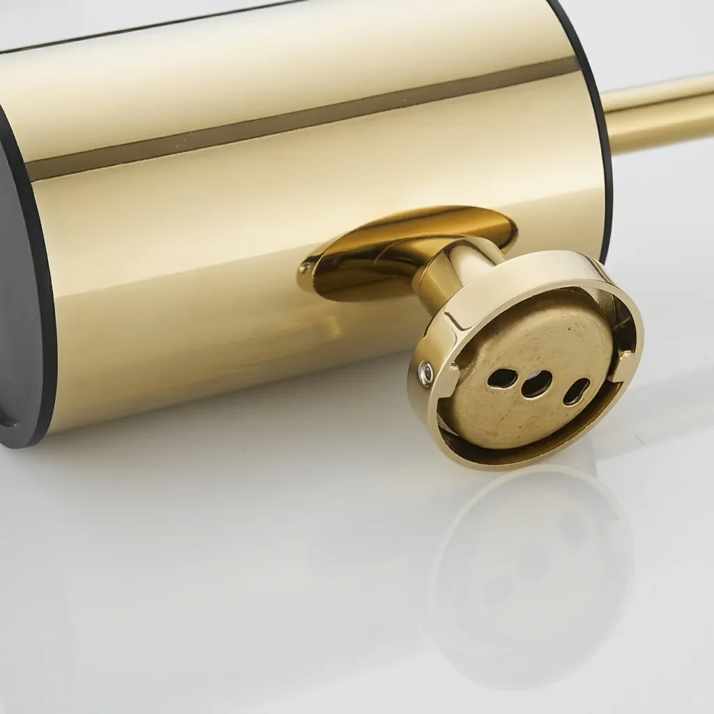 Round Stainless Steel Wall Mount Toilet Brush Holder 130mm [1036] — TBR-1036 (image 11)