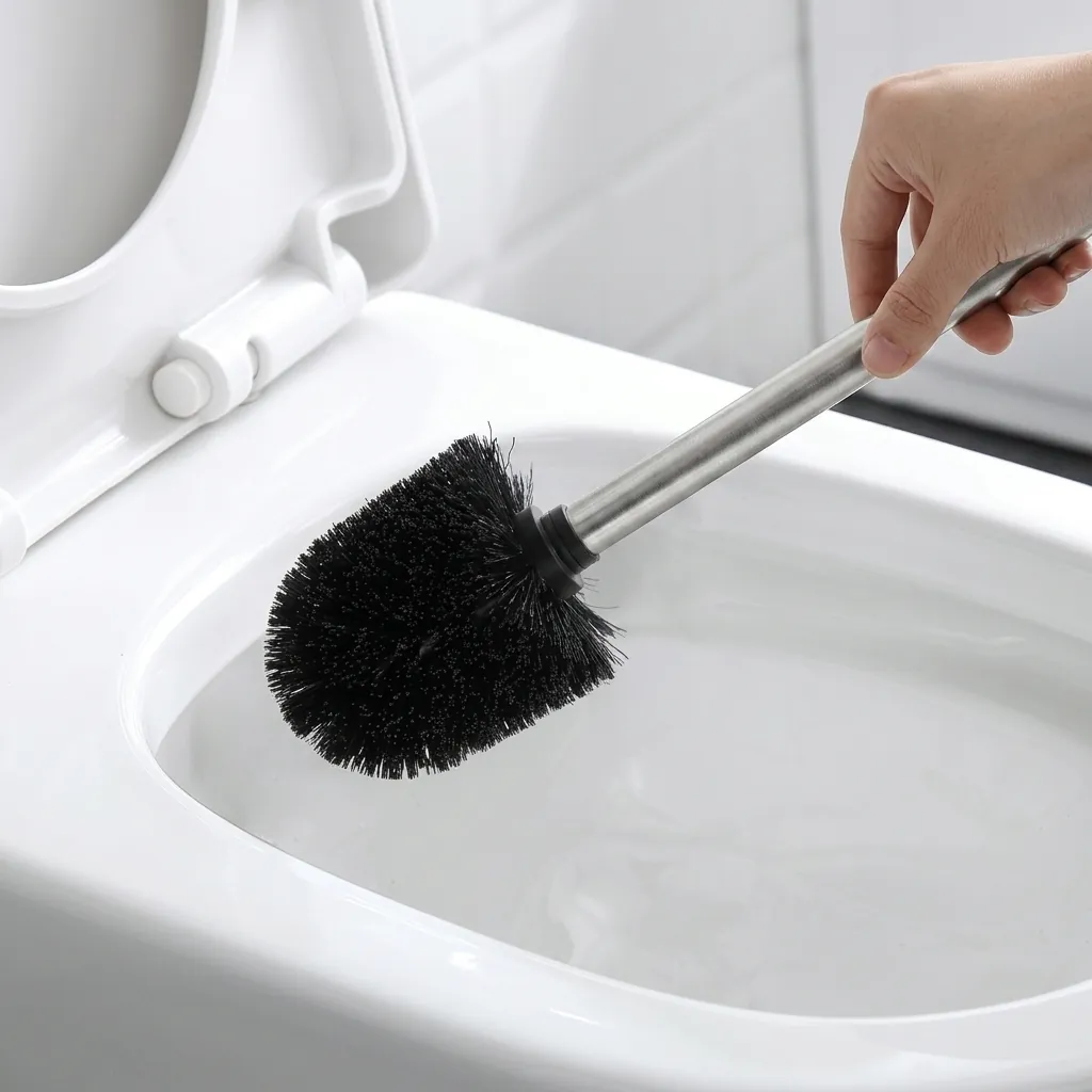Stainless Steel Wall-Mounted Toilet Brush Holder — TBR-1038 (image 3)