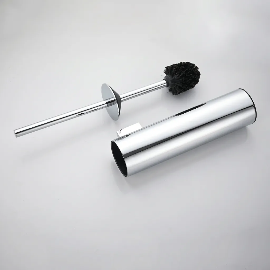 Round Stainless Steel Wall Mount Toilet Brush Holder 280mm — TBR-1040 (image 4)