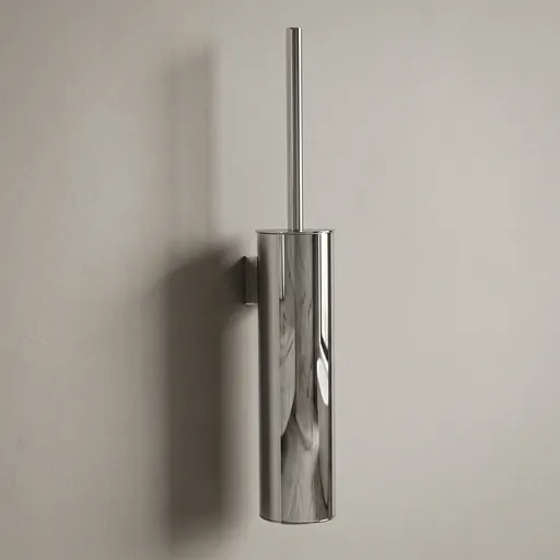 Round Stainless Steel Wall Mount Toilet Brush Holder 280mm — TBR-1040