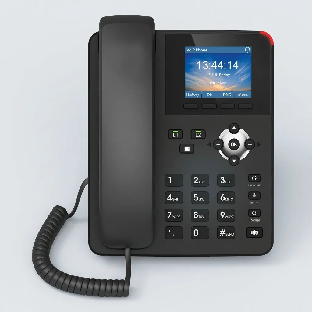 IP Telephone with PoE — TEL-1024 (image 2)