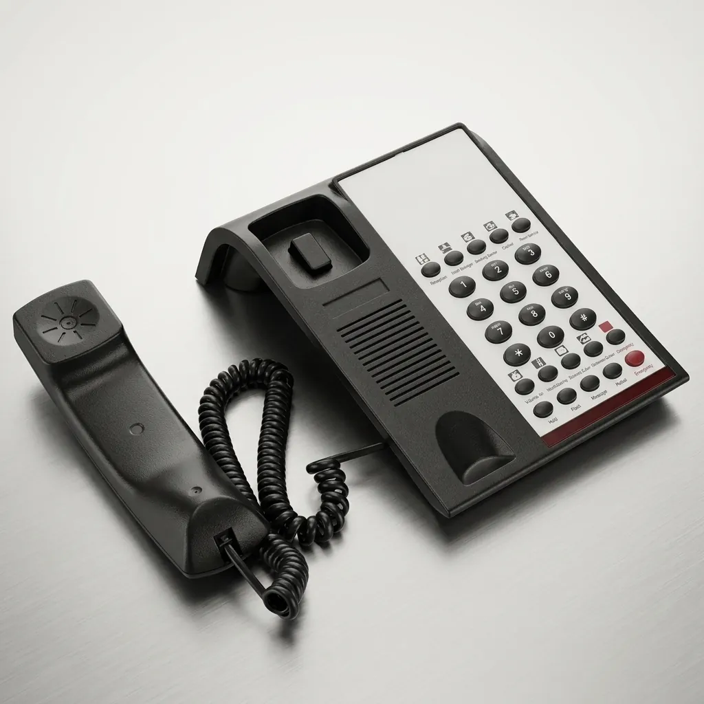 Hotel Desk Telephone with One-Touch Buttons [1036] — TEL-1036 (image 5)