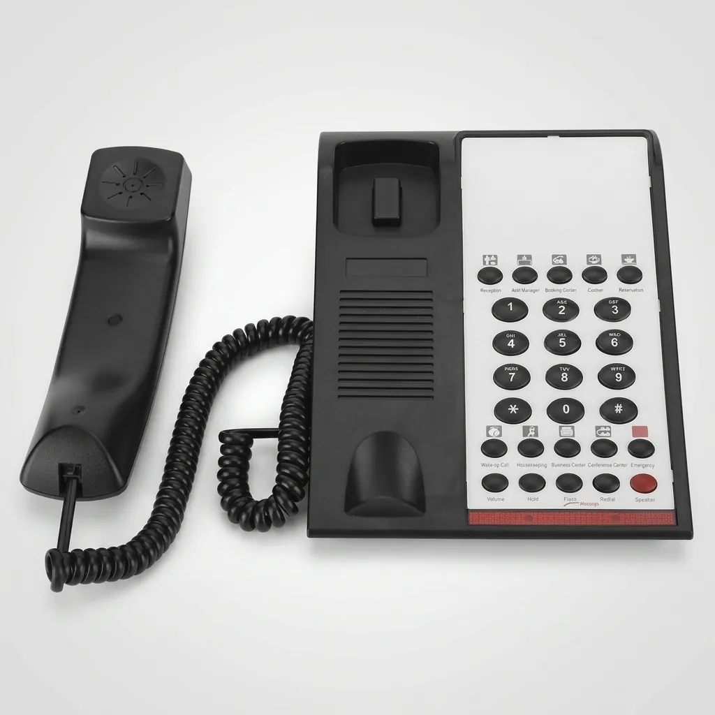 Hotel Desk Telephone with One-Touch Buttons [1036] — TEL-1036 (image 8)