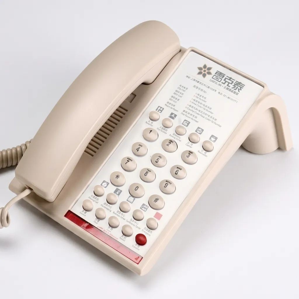 Hotel Desk Telephone with One-Touch Buttons [1037] — TEL-1037 (image 5)