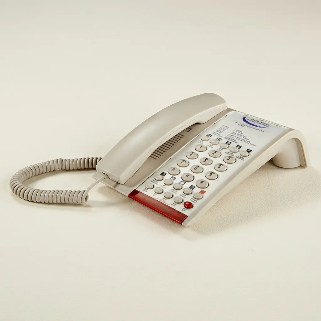 Hotel Desk Telephone with One-Touch Buttons [1037] — TEL-1037 (image 6)