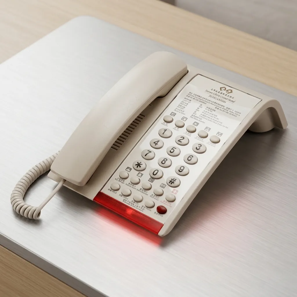 Hotel Desk Telephone with One-Touch Buttons [1037] — TEL-1037 (image 7)