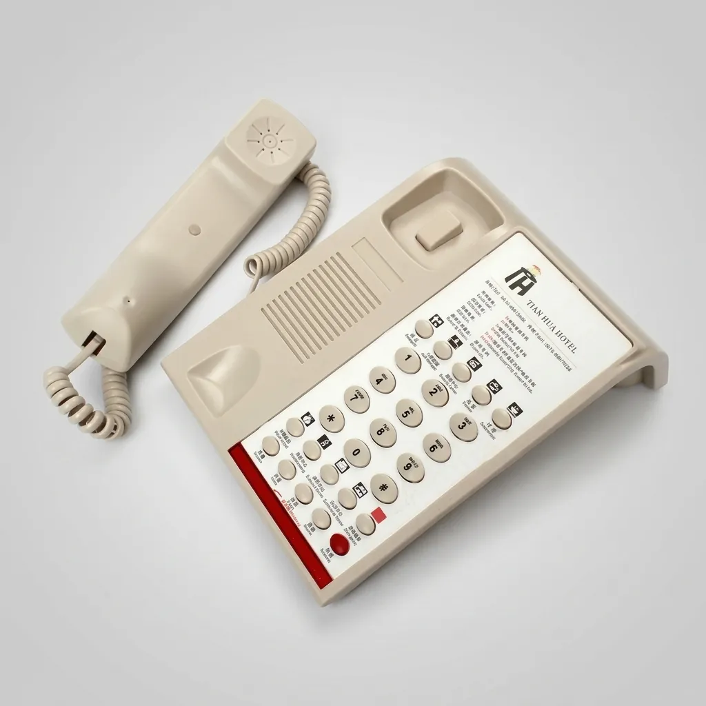 Hotel Desk Telephone with One-Touch Buttons [1037] — TEL-1037 (image 8)