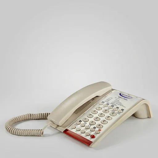 Hotel Desk Telephone with One-Touch Buttons [1037] — TEL-1037