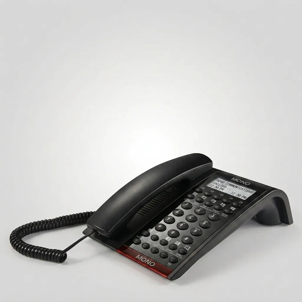 Hotel Display Desk Telephone with One-Touch Buttons [1038] — TEL-1038 (image 1)